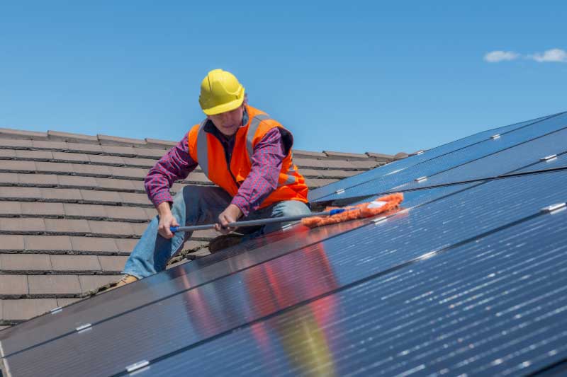 Solar Panel Cleaning Services in the Bowen region