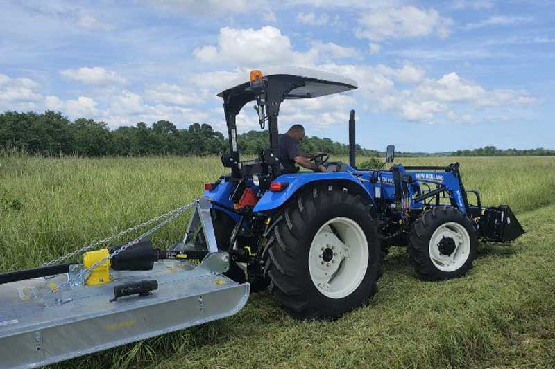 Grass Slashing Tractor